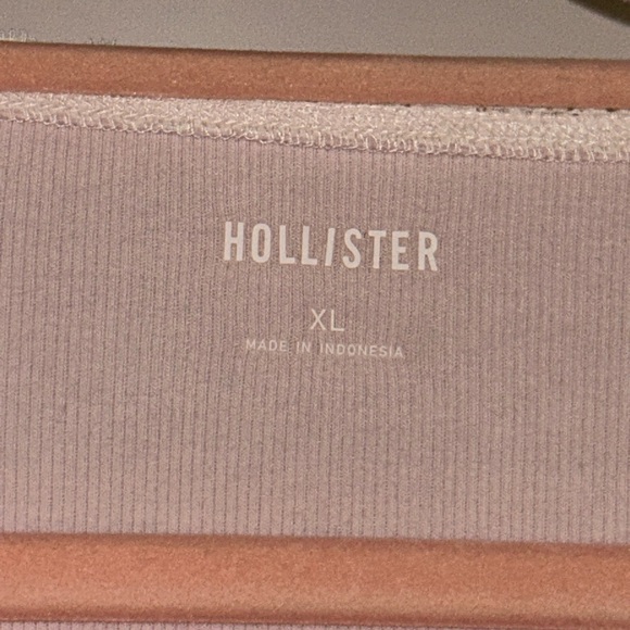 Hollister Pink Wrap Babydoll Shirt - Picture 2 of 3